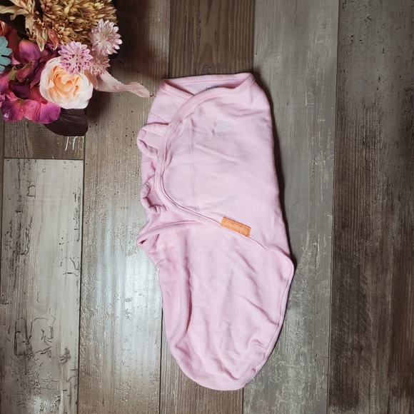 SwaddleMe Size SM/MED 7-14 lbs Pink Sleep Sack 100% Cotton - Picture 1 of 13